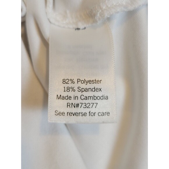 SO Juniors Medium Short Tennis Skirt With Under Shorts White Preppy Cute EUC - Picture 7 of 8